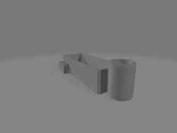 Ender 3 V3 SE Kutu + Kablo Tutucu + Tutkal çubuğu tutucu