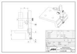 Adapter pro stÅ¯l Festool stojanu mikroskopu (Microscope stand festool adapter)