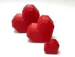 Angular Heart Box (Vase Mode)