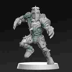 014 human blitzer Fantasy Football 32mm