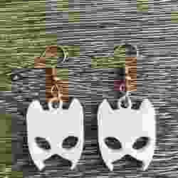 Catwoman earrings