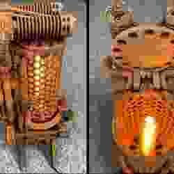 Coke Oven - Steampunk Style Lamp