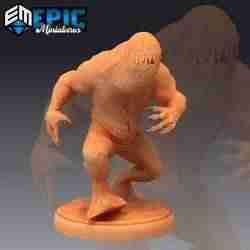 Dimensional Shambler Walking / Ripped Skin / Different Dimension Creature / Lovecraft Entity