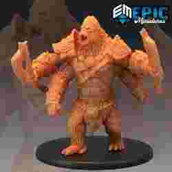 Four Armed Gorilla Tribe Silverback / Ape Monster Kong / Classic Forest Encounter