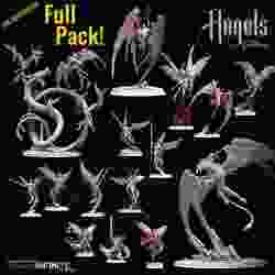 Full Pack Angels Of the Empyrean (includes Vrilz'Ga-Mor, Great Wyrm of Treachery)
