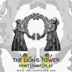 Kingdom of Talarius - The Twins, Pandi and Portia (32mm scale presupported miniatures)