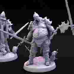 Masochistic Plate Death Knight (2 poses)