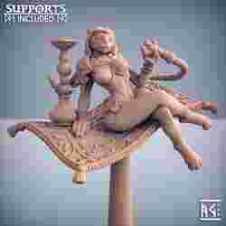 Princess Thamin - Rakshakin Headhunters Beauty (Fantasy Pinup)