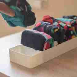 Socks organizer (Marie Kondo)