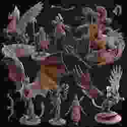 Spiny Thorntail and Trapper Pack - presupported