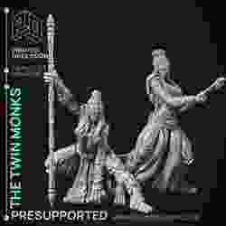 The Twins - Gyth - PRE SUPPORTED - D&D 32mm