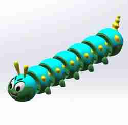 Cute Flexi Caterpillar