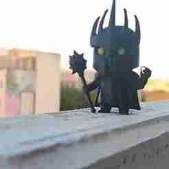 Sauron With the Rings, Chibi Version