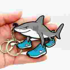 Tralalero Tralala keyring Brainrot