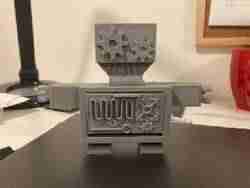 Handsome Squidward Christmas Ornament.