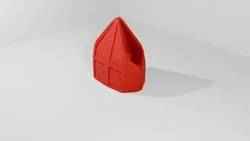 Sinterklaas Staf / Saint Nicholas Staff - Dutch Traditional Holiday Prop