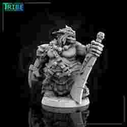 (0060) Male warrior bugbear with big sword