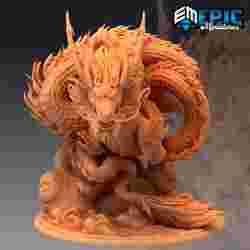 Azure Dragon of the East / Chinese Deity / Asian Wingless Drake