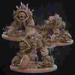 Coral Shambler - Presupported