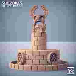 Melmor Shrine - Plague-Mine Kobolds Terrain Piece
