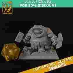 Morg The Swatter - Swamps - Titan Forge Miniatures January 2021