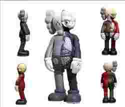 Kaws Derisi Yüzülmüş Açık Companion Art Oyuncak Fan Art