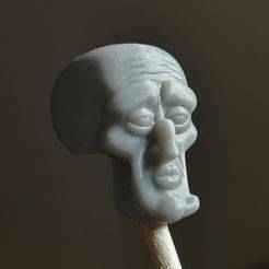 HANDSOME SQUIDWARD ACTION FIGURE HEAD