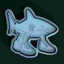 Tralalero tralala - Italian Brainrot cookie cutter