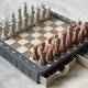 Split drawer storage box for Magnetic Chessboard