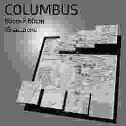 3D Columbus | Digital Files | 3D STL File | Columbus 3D Map | 3D City Art | 3D Printed Landmark | Model of Columbus Skyline | 3D Art