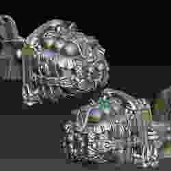 Dwarf engineering corps pauldrons