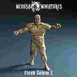 Iron-Stitched Golem | 28mm Frankenstein-Style Miniature (STL for Resin Print)