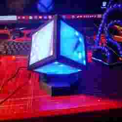 Tesseract led cube