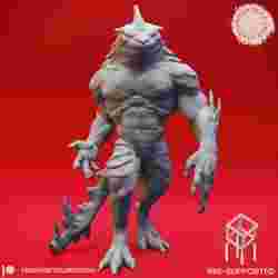 Watchful Troglodyte - Tabletop Miniature (Pre-Supported)