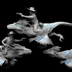 Wild Stallion (Pose 2 of 3/ Rider and no rider)