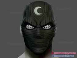 Ay Şövalyesi Maskesi - Marvel Comics Cosplay - Cadılar Bayramı Kostümü