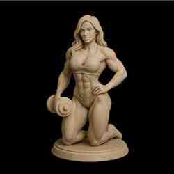Bodybuilder Woman