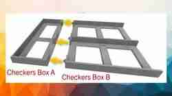 Checkers Add-On for the Magnetic Chessboard