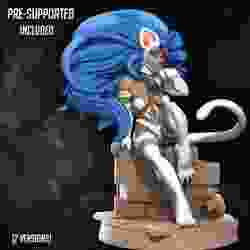 Catia, the Catwoman (2 Versions)