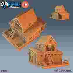 Horse Stable / Farm Building / Farmhouse / Stallion Barn / Mount Shed / Animal Housing