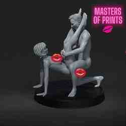 kamasutra - NSFW - EROTIC MINIATURE 75 MM SCALE