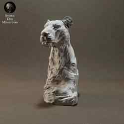 Lioness Bust