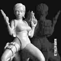 Pop Series 02b - Sexy Tomb Explorer in Swimsuit