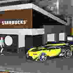 Small simple Starbucks