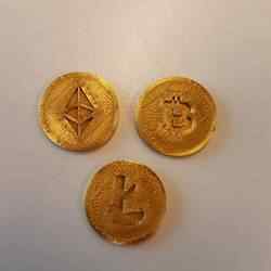 Crypto Shopping Cart Coins replace 0.5€ - 1€ - 2€
