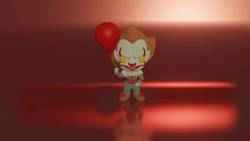 Balon boyalı tığ işi Pennywise 3mf