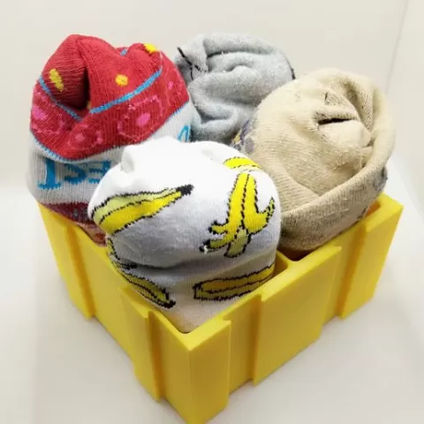 Modular sock organizer