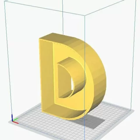 Letter D