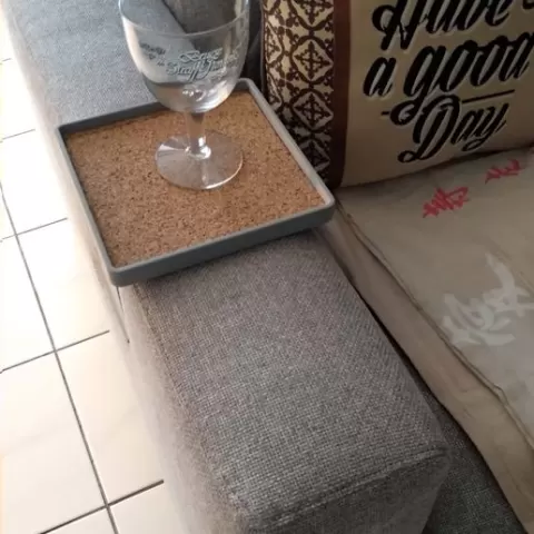 Tray for sofa armrest