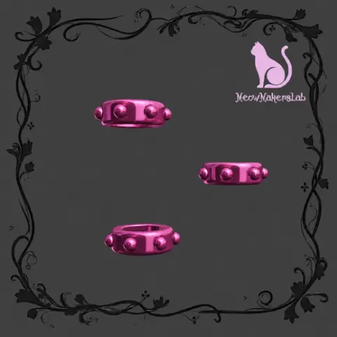 Spiked bracelets, compatible with Monster High
